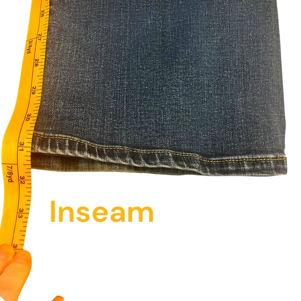 Women's American Eagle Favourite Boyfriend Jeans, 8, Blue Denim - Picture 11 of 16